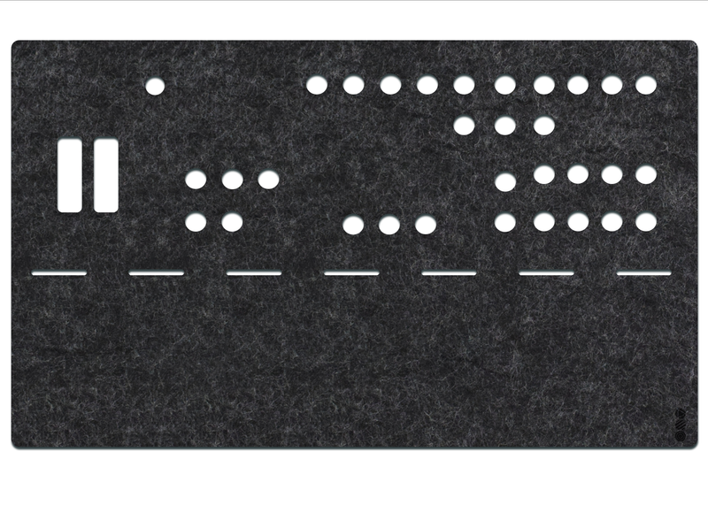 FeltLab Dust Cover für Access Virus TI Darkstar