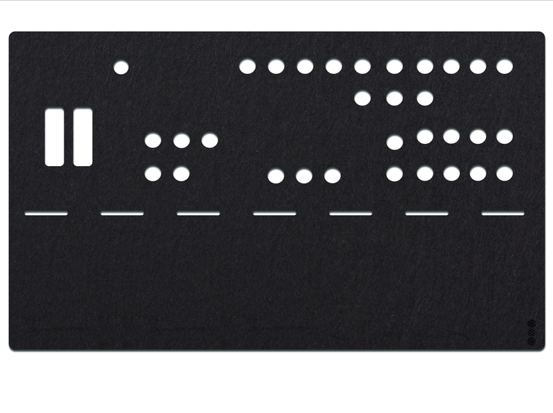 FeltLab Dust Cover für Access Virus TI Darkstar