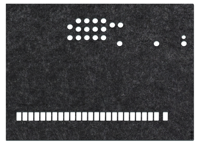 FeltLab Dust Cover für Allen&Heath QU 24