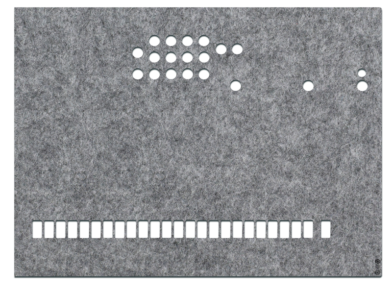 FeltLab Dust Cover für Allen&Heath QU 24