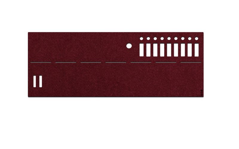 FeltLab Dust Cover für Arturia Keylab 49 MKIII Fader