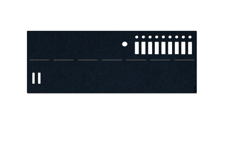 FeltLab Dust Cover für Arturia Keylab 49 MKIII Fader