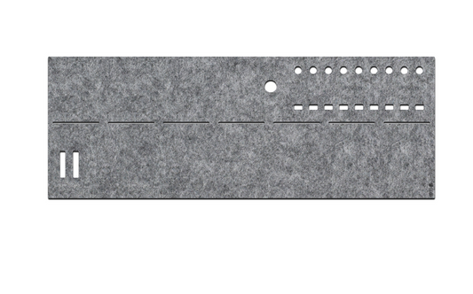 FeltLab Dust Cover für Arturia Keylab 49 MKIII