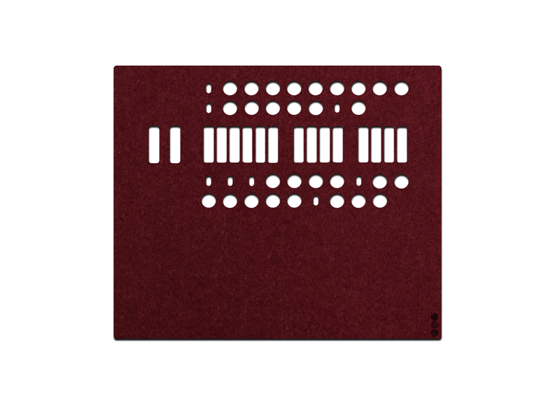 FeltLab Dust Cover für Arturia MiniBrute MKI Fader
