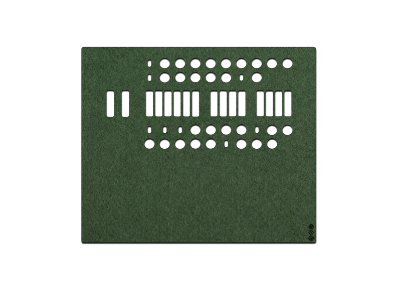 FeltLab Dust Cover für Arturia MiniBrute MKI Fader