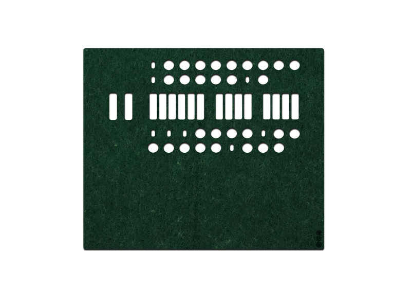 FeltLab Dust Cover für Arturia MiniBrute MKI Fader