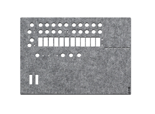 FeltLab Dust Cover für Arturia MiniBrute MKII Fader