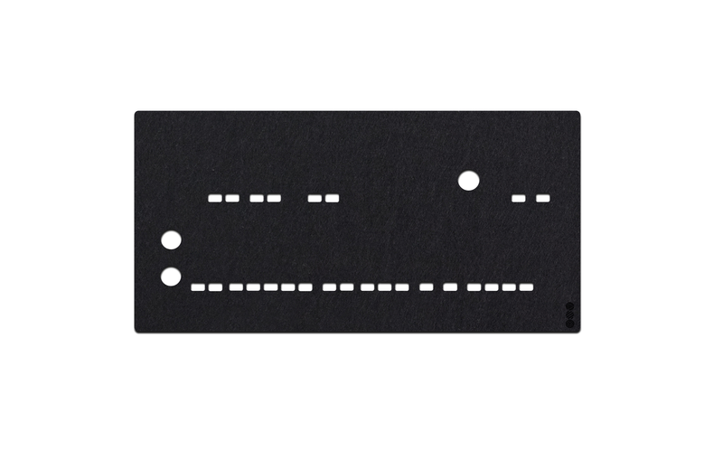 FeltLab Dust Cover für Behringer DeepMind 12 Desk