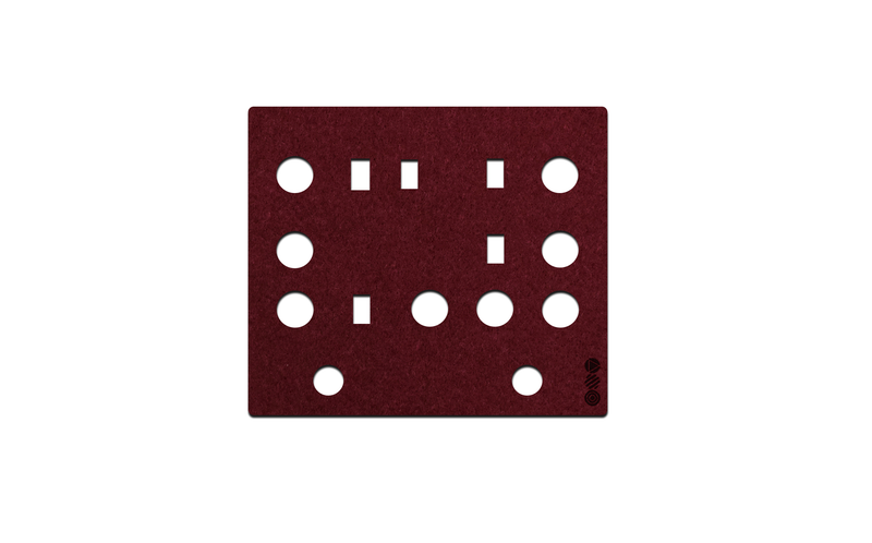 FeltLab Dust Cover für Behringer Dual Phaser