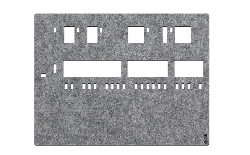 FeltLab Dust Cover für Korg Arp Odyssey REV 3 Fader