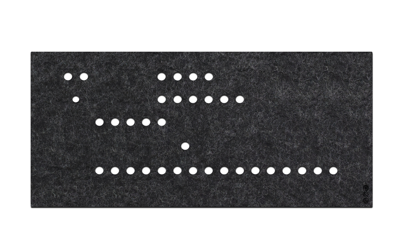 FeltLab Dust Cover für Korg MS-2000 rack