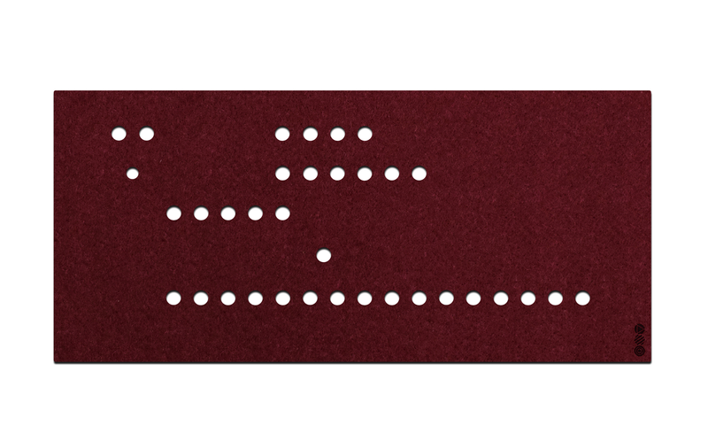 FeltLab Dust Cover für Korg MS-2000 rack