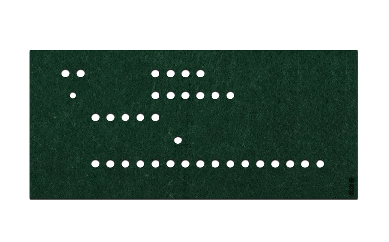 FeltLab Dust Cover für Korg MS-2000 rack