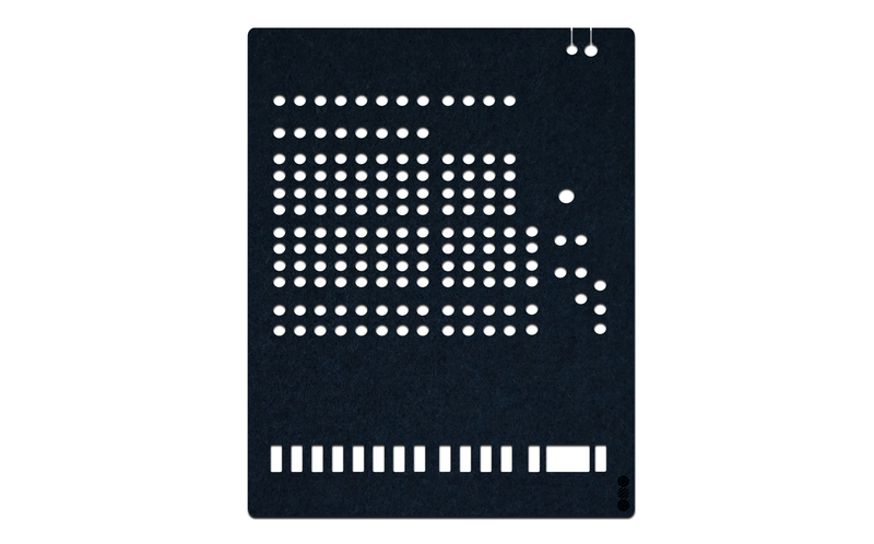 FeltLab Dust Cover für Korg MW-1608 NT