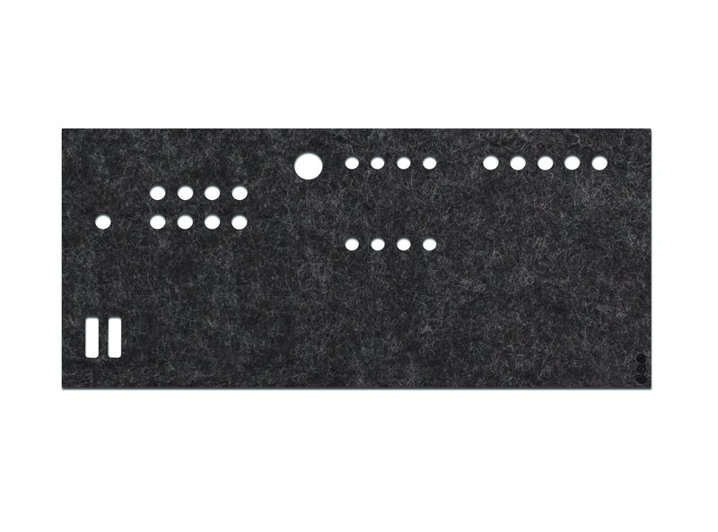 FeltLab Dust Cover für ASM Hydra Synth Keys