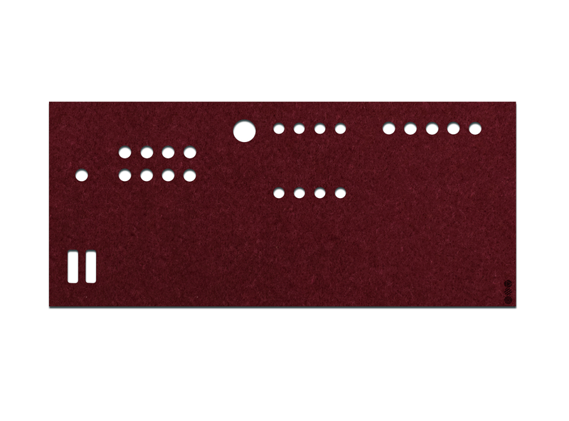 FeltLab Dust Cover für ASM Hydra Synth Keys