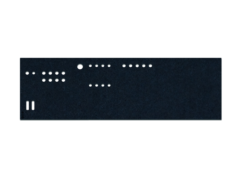 FeltLab Dust Cover für ASM Hydra Synth Deluxe