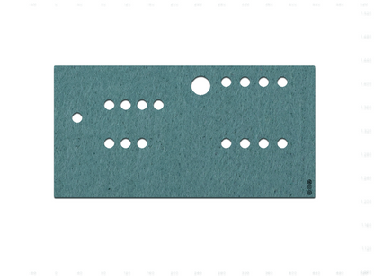 FeltLab Dust Cover für ASM Hydra Synth Desk