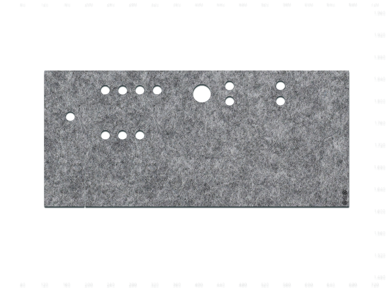 FeltLab Dust Cover für ASM Hydra Synth Explore