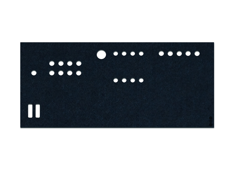 FeltLab Dust Cover für ASM Hydra Synth Keys