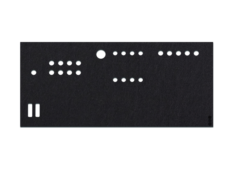 FeltLab Dust Cover für ASM Hydra Synth Keys