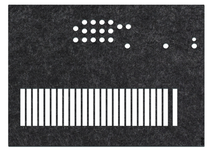 FeltLab Dust Cover für Allen&Heath QU 24 Fader
