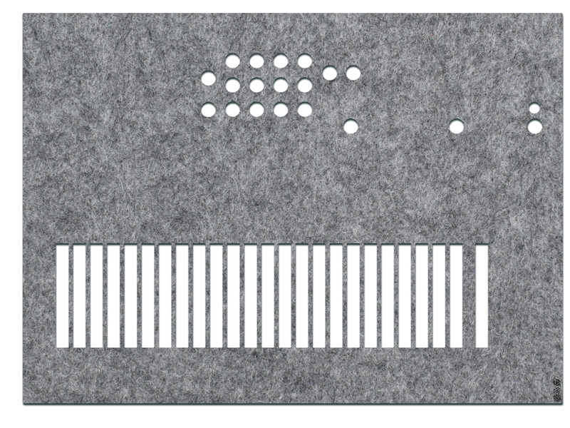 FeltLab Dust Cover für Allen&Heath QU 24 Fader