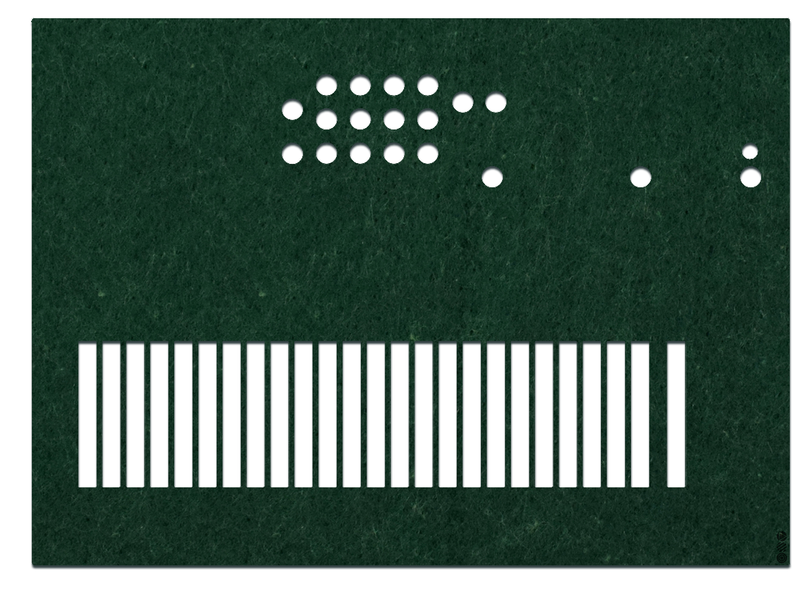 FeltLab Dust Cover für Allen&Heath QU 24 Fader