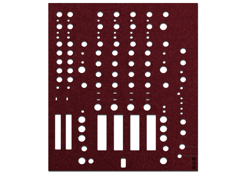 FeltLab Dust Cover für Allen&Heath XONE 92 Fader