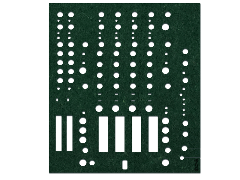 FeltLab Dust Cover für Allen&Heath XONE 92 Fader