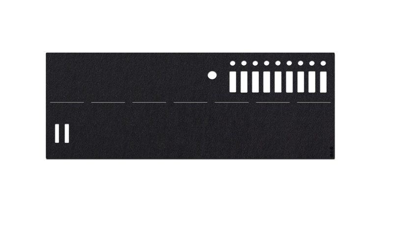 FeltLab Dust Cover für Arturia Keylab 49 MKIII Fader