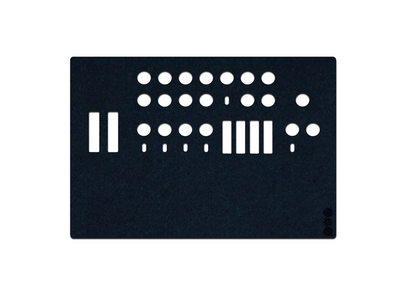 FeltLab Dust Cover für Arturia MicroBrute Fader