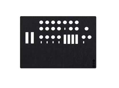 FeltLab Dust Cover für Arturia MicroBrute Fader