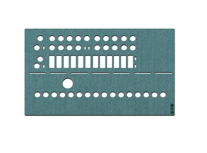 FeltLab Dust Cover für Arturia MiniBrute 2 S Fader