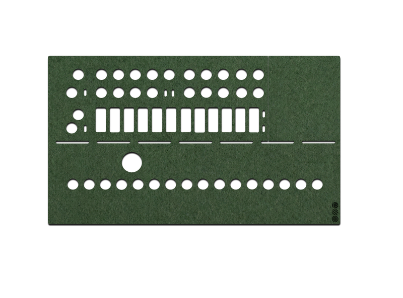 FeltLab Dust Cover für Arturia MiniBrute 2 S Fader