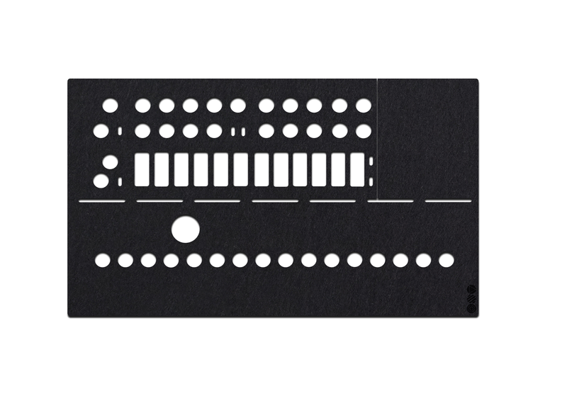 FeltLab Dust Cover für Arturia MiniBrute 2 S Fader