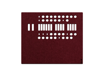FeltLab Dust Cover für Arturia MiniBrute MKI Fader