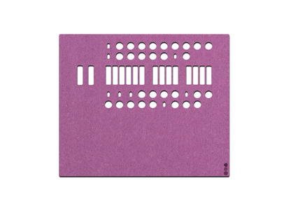 FeltLab Dust Cover für Arturia MiniBrute MKI Fader