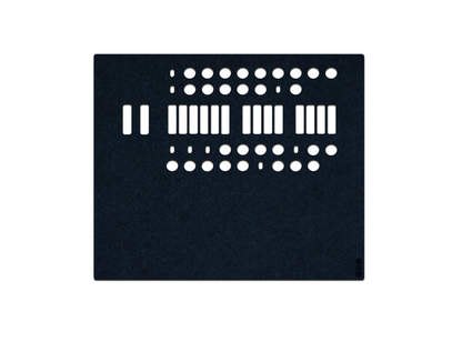 FeltLab Dust Cover für Arturia MiniBrute MKI Fader