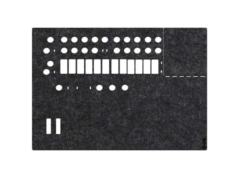 FeltLab Dust Cover für Arturia MiniBrute MKII Fader