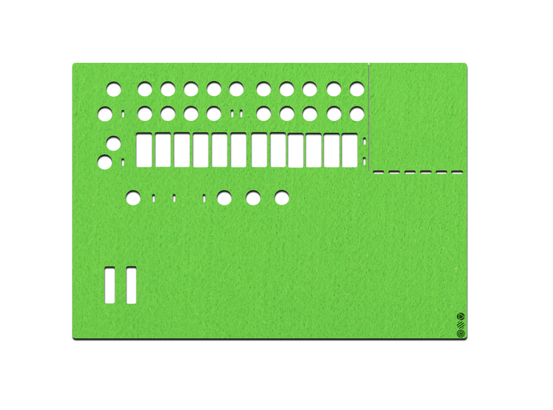 FeltLab Dust Cover für Arturia MiniBrute MKII Fader
