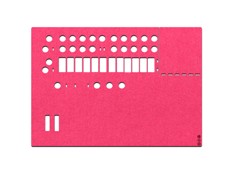 FeltLab Dust Cover für Arturia MiniBrute MKII Fader