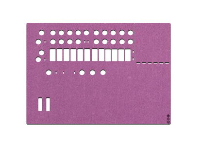 FeltLab Dust Cover für Arturia MiniBrute MKII Fader