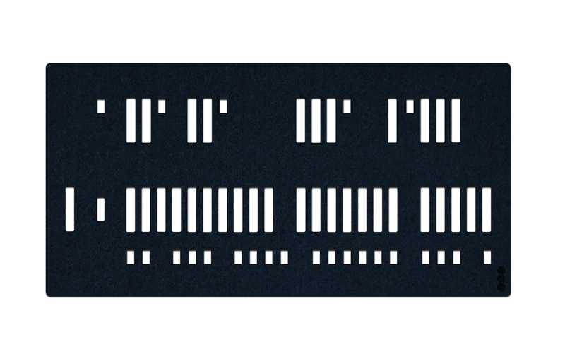 FeltLab Dust Cover für Korg Arp Odyssey Desktop Fader