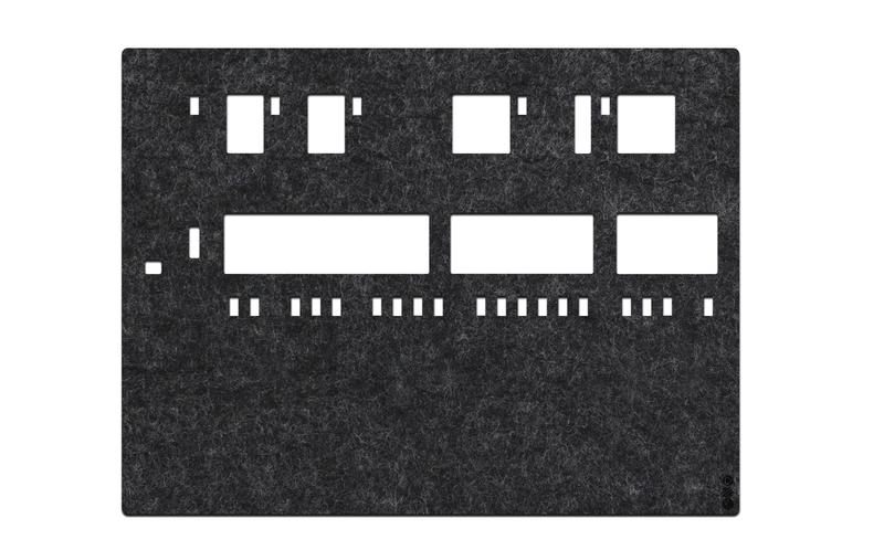 FeltLab Dust Cover für Korg Arp Odyssey REV 3 Fader