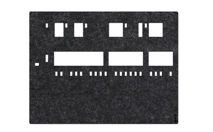 FeltLab Dust Cover für Korg Arp Odyssey REV 3 Fader