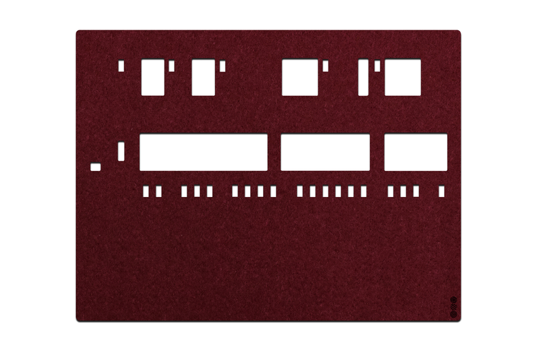 FeltLab Dust Cover für Korg Arp Odyssey REV 3 Fader