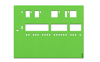 FeltLab Dust Cover für Korg Arp Odyssey REV 3 Fader