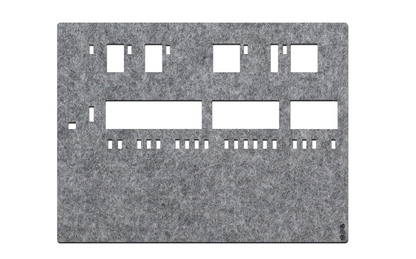 FeltLab Dust Cover für Korg Arp Odyssey REV 3 Fader