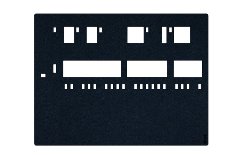 FeltLab Dust Cover für Korg Arp Odyssey REV 3 Fader